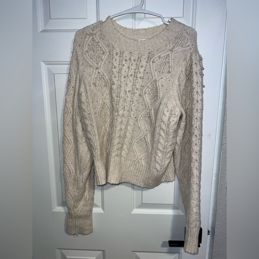 Off-white Pearl Sweater